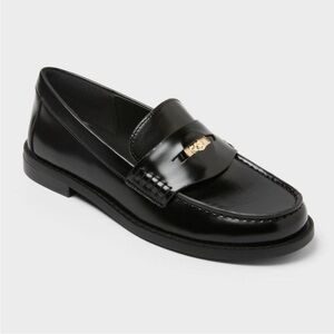 A New Day - Women’s Phyllis Penny Loafers with Memory Foam Ins Black